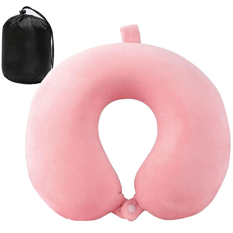 跨境u型枕颈部靠枕回弹记忆棉可拆洗学生午睡枕头旅行枕飞机枕