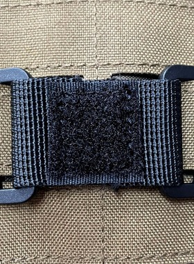 Molle系统用士气章底座 机能魔术贴战术底座Molle 铭牌贴转换座