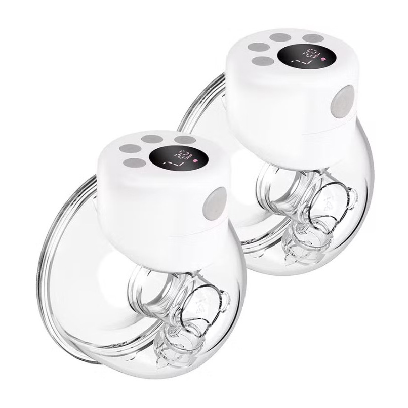 双边便携式可穿戴电动吸奶器S12双手免提吸奶器低噪音无痛吸奶器