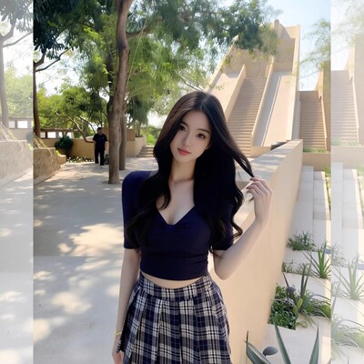 纯欲v领扭结设计感短袖t