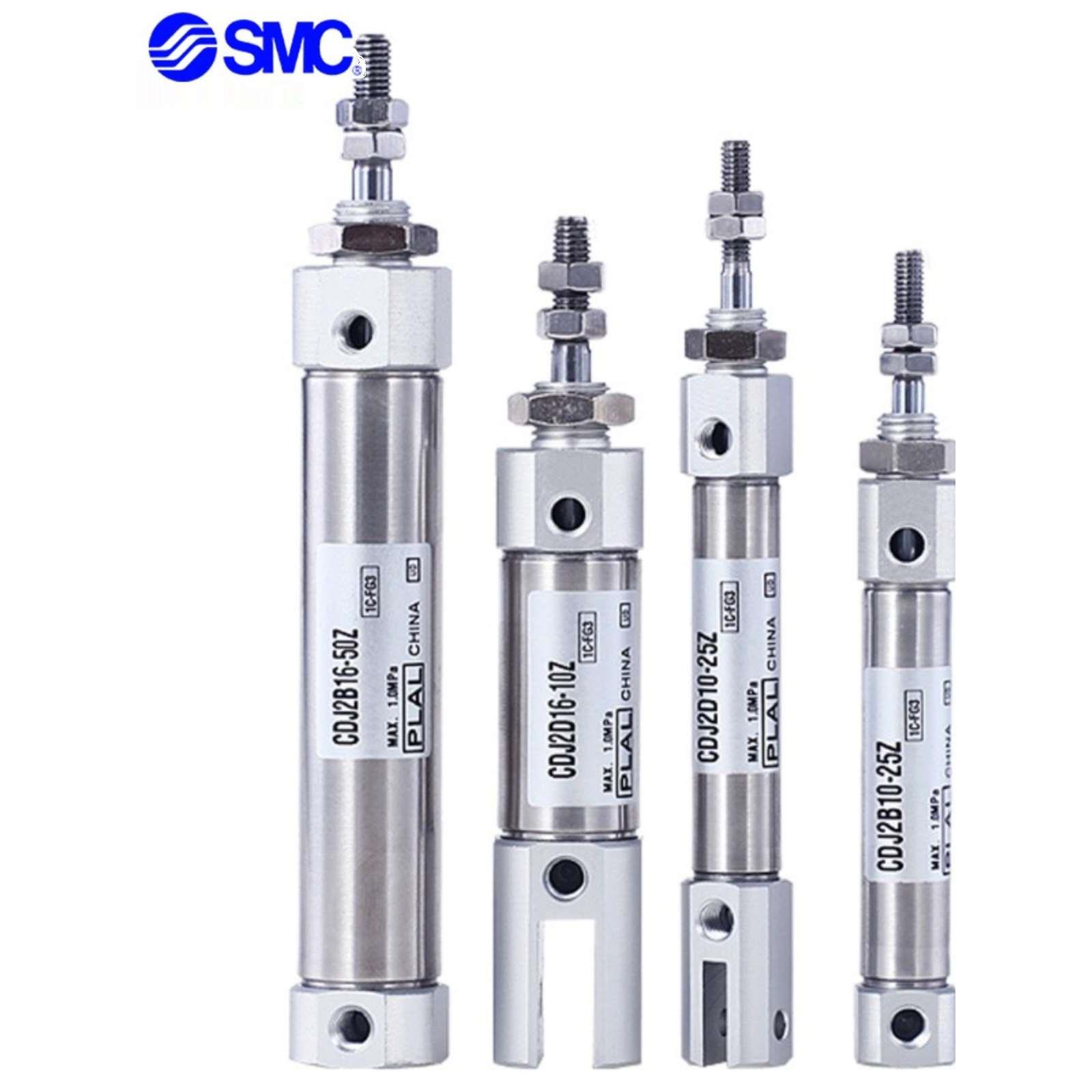 原装SMC迷你气缸CDJ2B6/10/12/16-25-50-75-100-200-300-350AZ-B