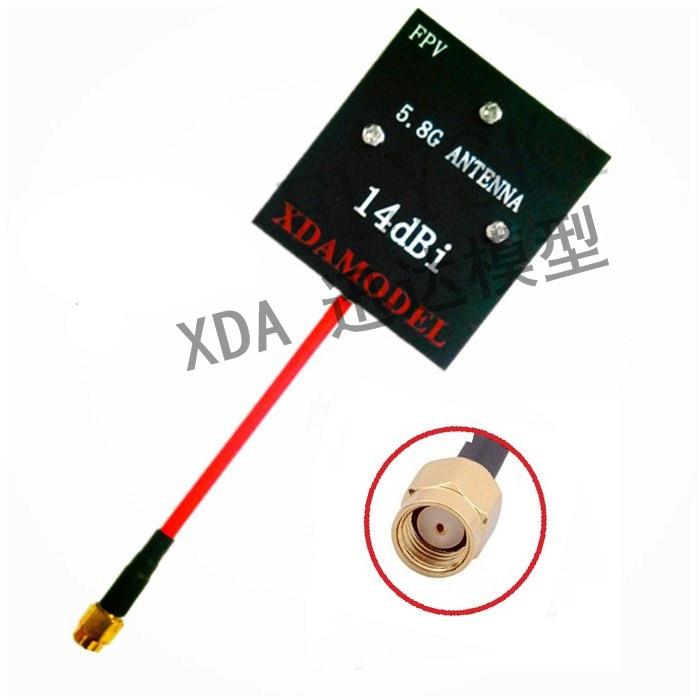 迅达 XDA 5.8g 14dbi平板天线 航拍 14db 图传平板天线 FPV增程