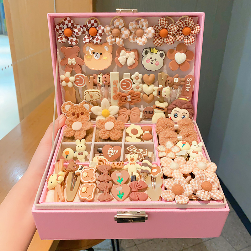 女孩生日礼物10岁高端实用的12公主8宝宝9首饰盒儿童发饰礼盒套装