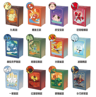 简中宝可梦卡牌 PTCG正版卡片 宝可梦金属卡组收纳套装 周边配件