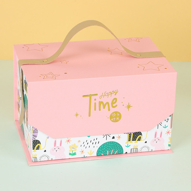 宝宝百日宴伴手礼盒高端手提式儿童诞生日空礼盒满月周岁喜糖盒子,节庆用品/礼品,糖盒/糖盒配件,淘宝优惠券,粉丝福利购,淘宝优惠卷