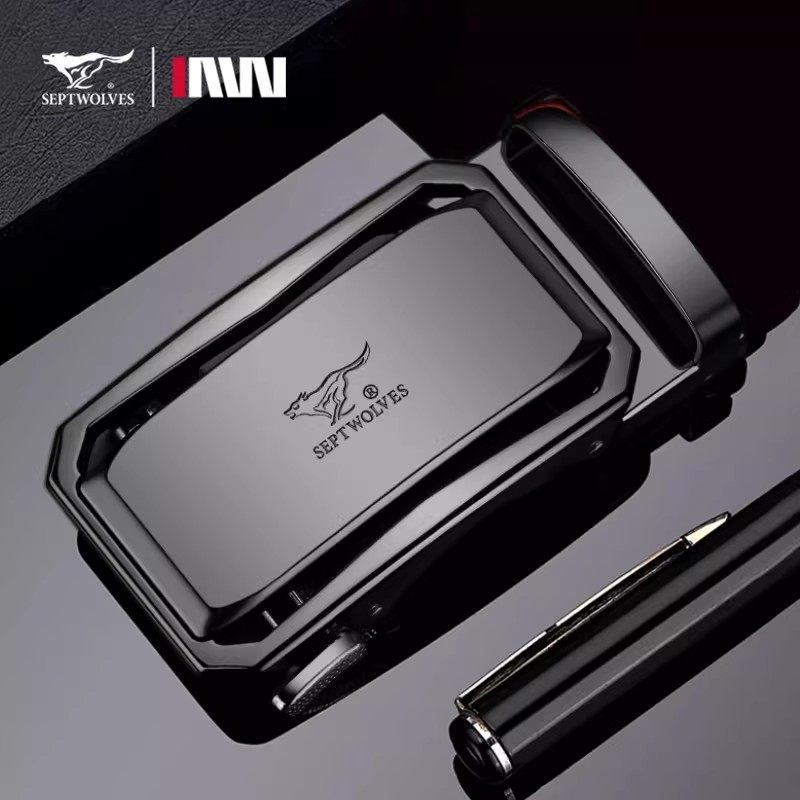 七匹狼皮带扣头男士自动扣新款高档腰带卡扣男款裤带单独扣头配件