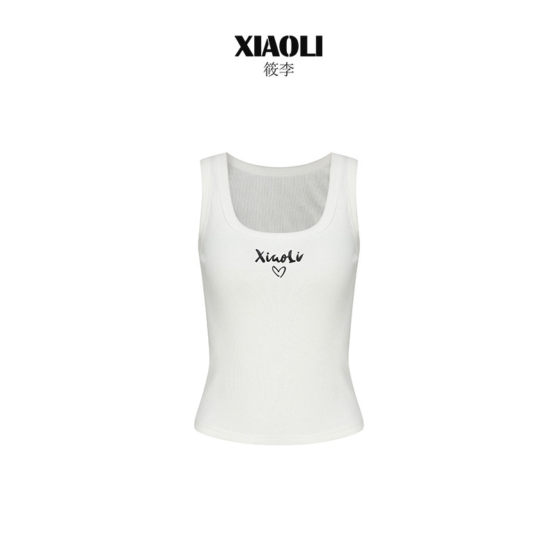 【XIAOLI筱李】春夏新品针织运动背心