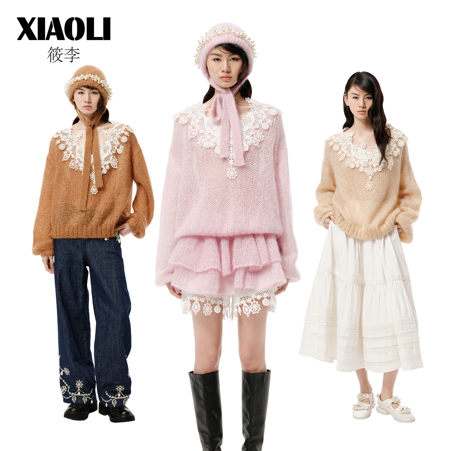 【XIAOLI筱李】宽松毛衣女款上衣