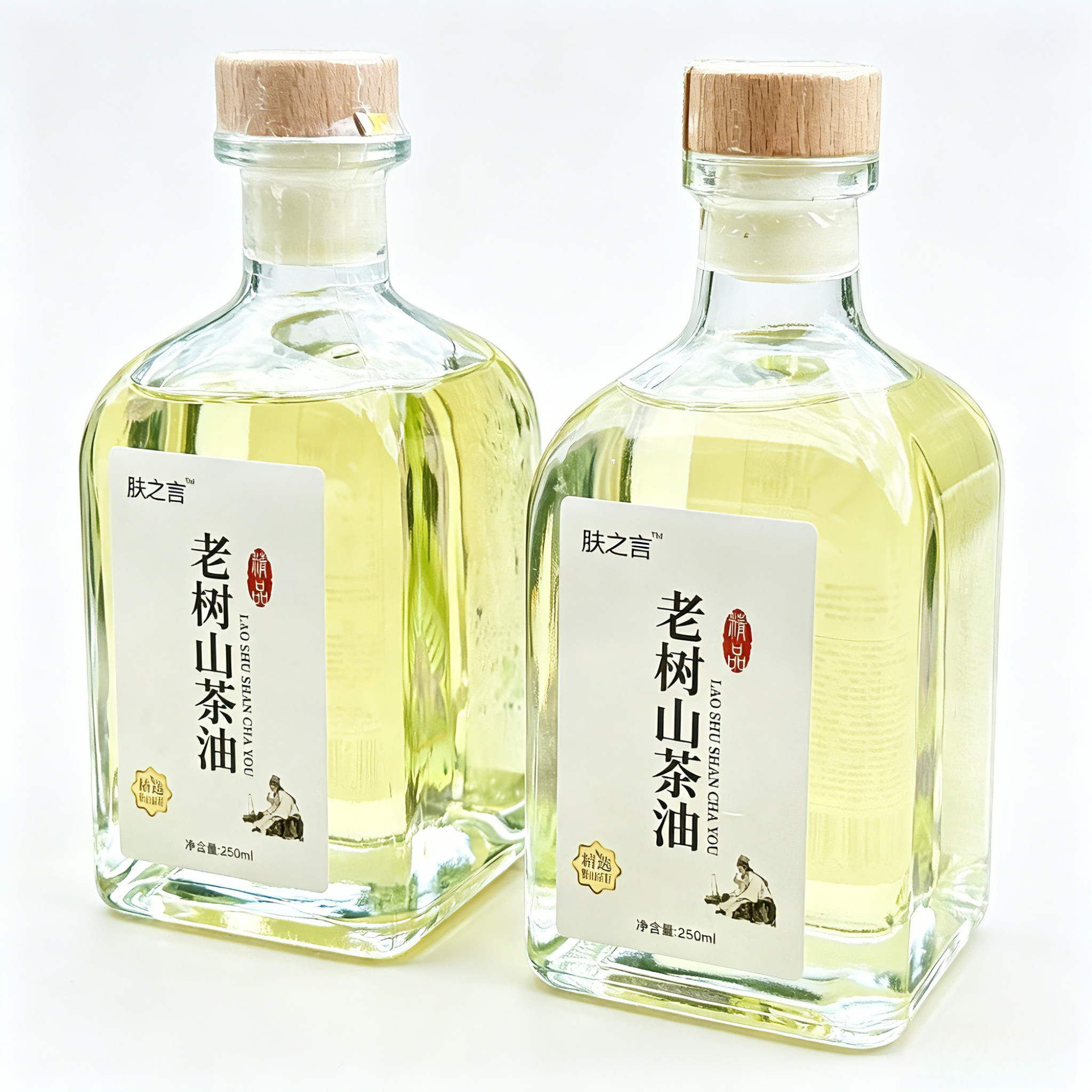 正宗福建天然古法冷榨老树山茶油三年陈化老茶油农家自榨山茶籽油