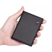 迷你小巧商务卡包男士 真皮质感证件包超薄驾驶证皮套高档驾照卡夹