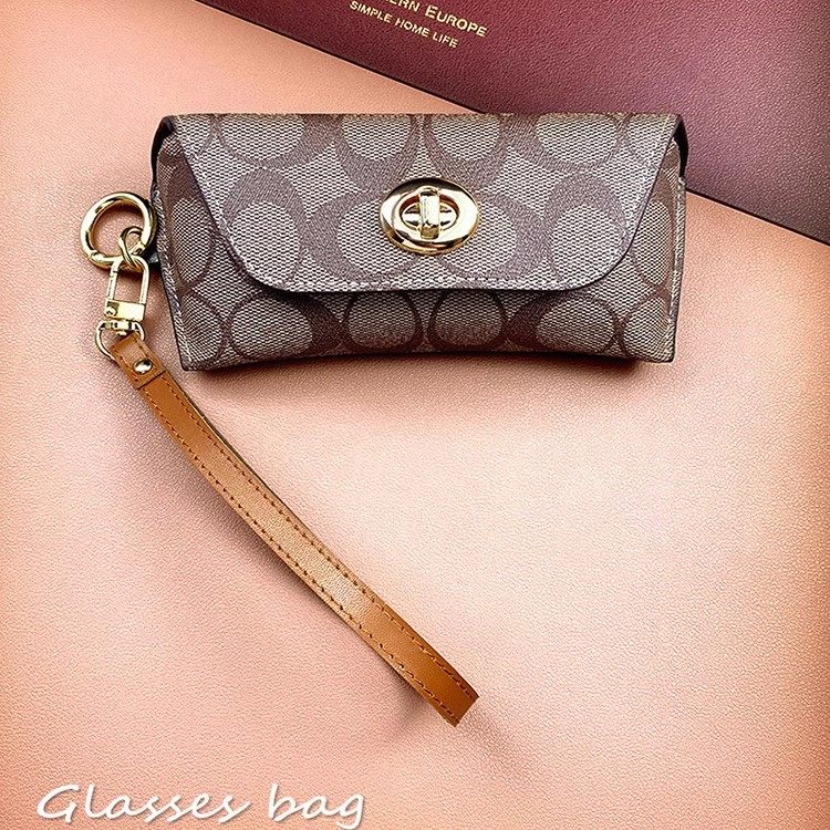 新款眼镜收纳包抗压便携男女近视眼镜袋保护套挂包时尚墨镜眼镜盒