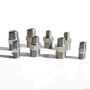 304不锈钢公制对丝六角高压加厚接头短接转换接头英制NPTm20m16m1