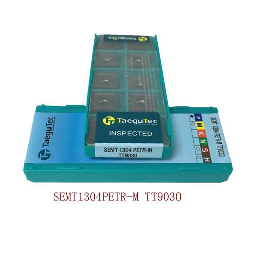 特固克车刀片正方形面铣刀片 SEMT1304PETR-M TT9030/TT9080