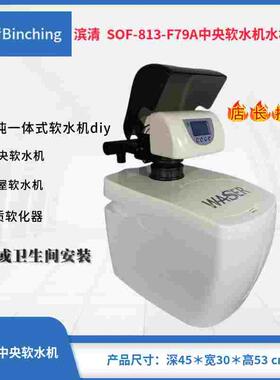 滨清 0.25吨家用厨下软水机SOF-813-F79A软水器 自来水过滤软化