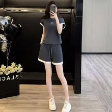 睡衣女款夏季2025新款小个子宽松短袖短裤夏天休闲运动家居服套装