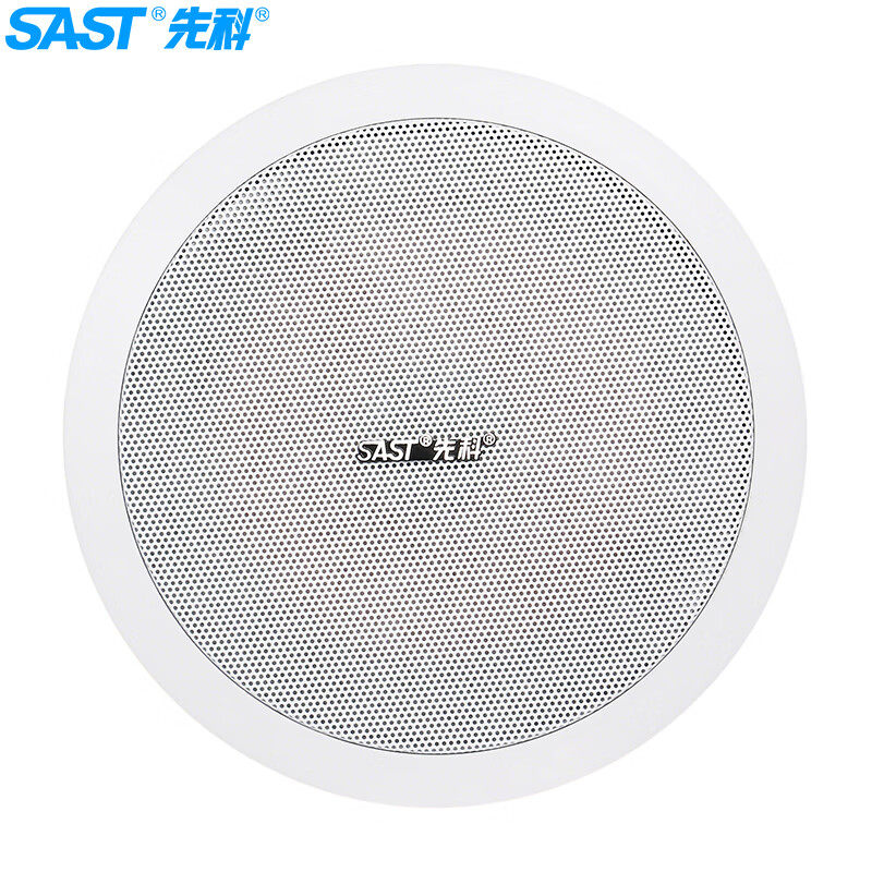 先科（SAST）S4-1音响音箱家庭影院定阻吸顶喇叭同轴高保真天花板