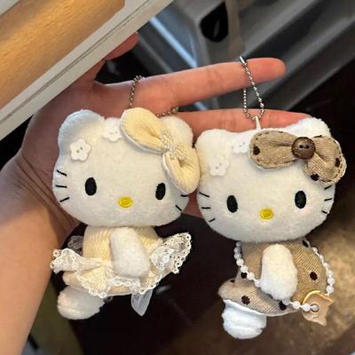 中古hellokitty黑皮Helloholle包