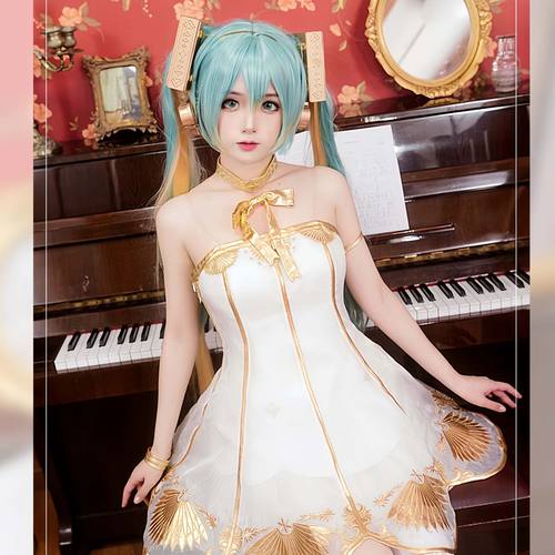 【现货】初音cos服cospaly服未来交响乐女装二次元动漫