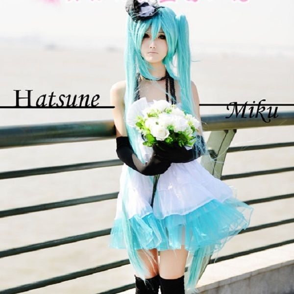 【现货】TCOS V家 初音 山茶花cosplay服装动漫礼服cos