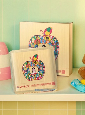 正品防伪］APSCF果粉面膜膜太太5片装 亮白润Q弹补水保湿修护受损