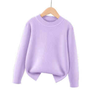 真维斯集团儿童毛衣2024秋季新款女童洋气保暖打底衫中大童针织衫