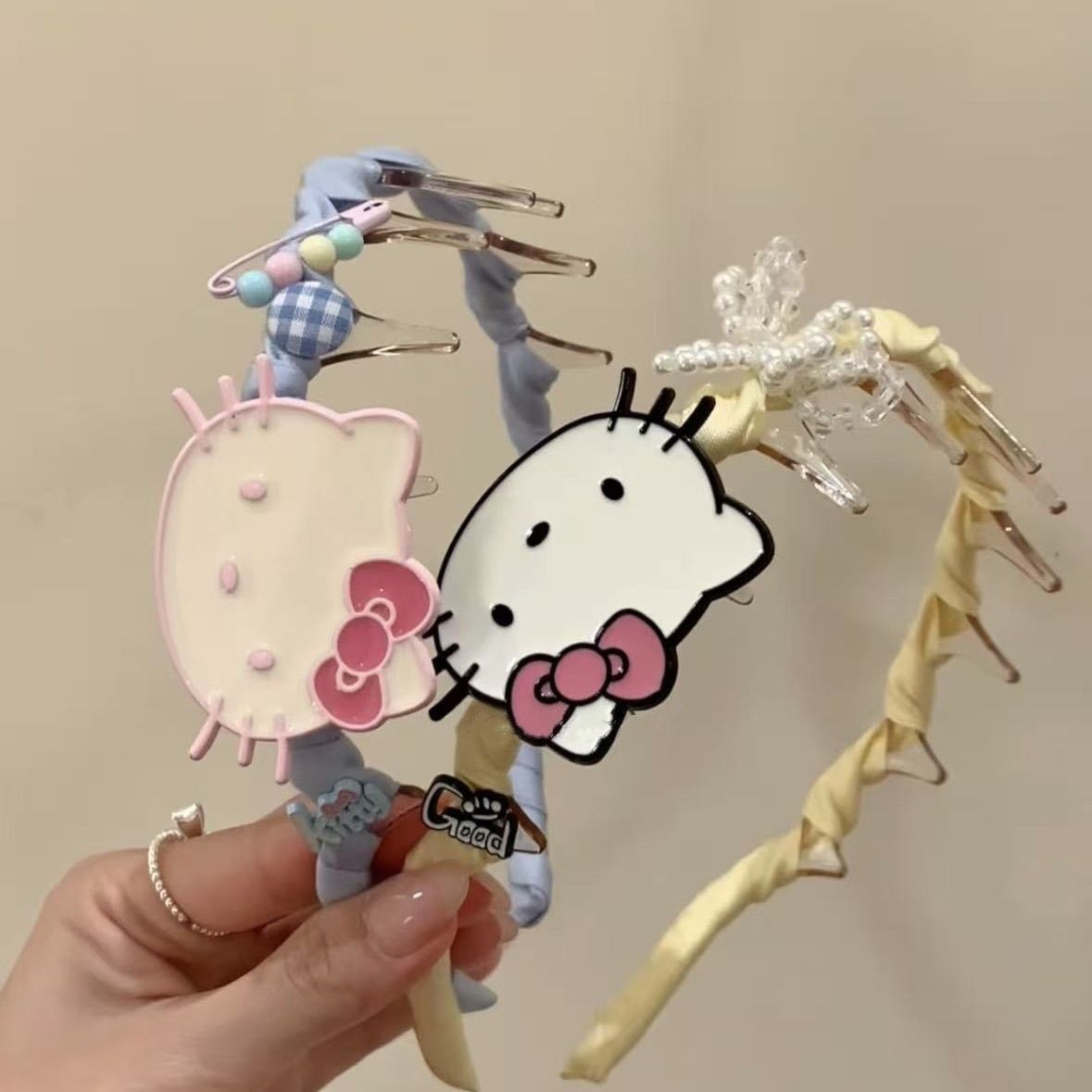 可爱卡通KT猫发箍女高颅顶