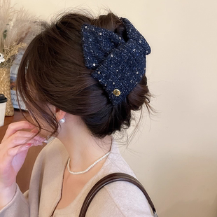 优雅设计感鲨鱼夹 发抓气质高级感复古个性 法式 轻奢小香风简约时尚