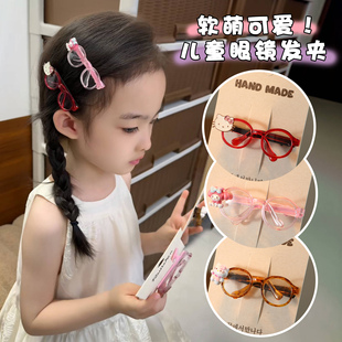 儿童发夹可爱卡通KT猫发卡女童头饰宝宝发饰后脑勺碎发小女孩发饰