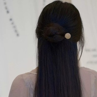 小鱼万能发簪u型固定夹女式 盘发神器簪子 简约插梳发卡2025年新款