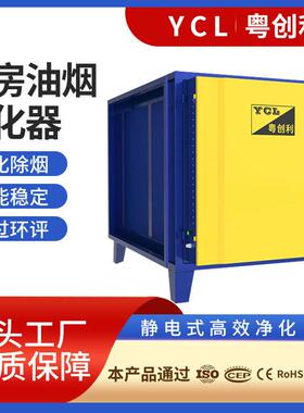 饭店高空油烟净化器餐饮静电式油烟过滤器商用厨房油烟净化设备