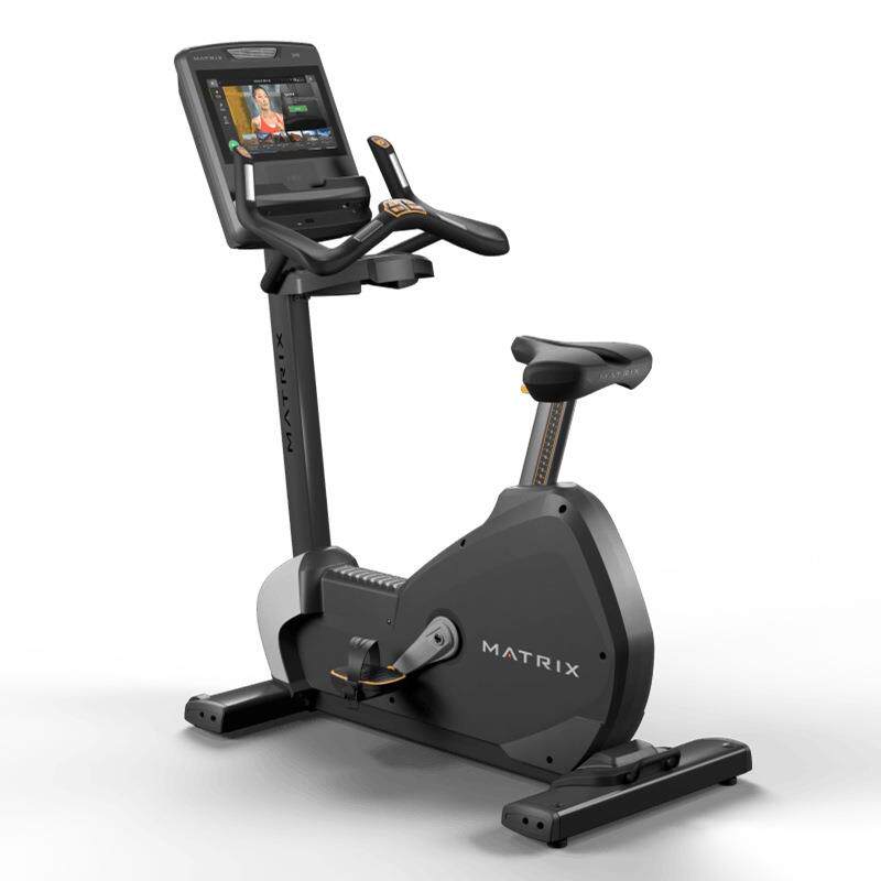 Matrix-U-PS商用酒店自发电磁控直立式健身车Performance系列