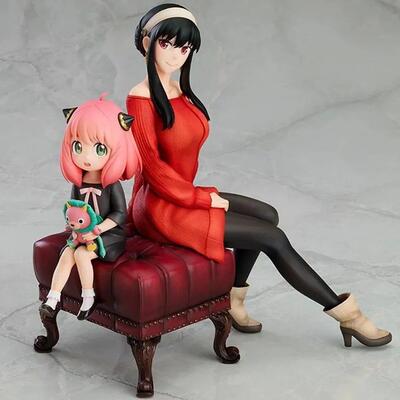 Hot 15CM Anime Figure SPY×FAMILY Anya Alstreim Yor Forger A