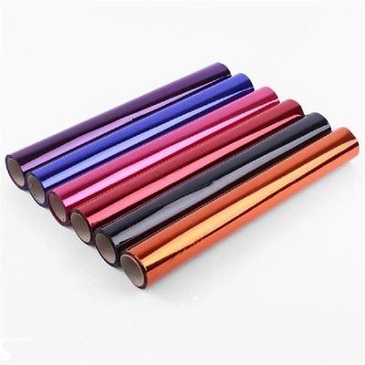 1 Roll Cellophane Wrap Roll Decorative Bright Color Plastic