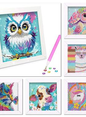 New DIY Mosaic Carft Kits Diamond Arts and Crafts For Kids B