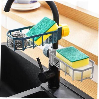 Kitchen Accessories Sink Drain Rack Storage Faucet Holder