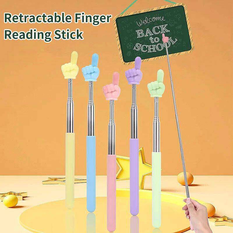 Teacher Finger Pointer Reading Stick Preschool Teaching Tool - 实物图
