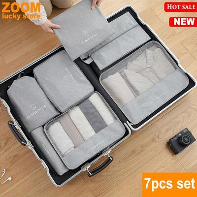 Travel Storage Bag 7pcs set Luggage Suitcase Organizer Pack