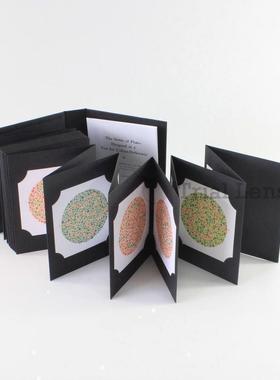 24New 2025 Ishihara Book 38 Plates Optometry Color Blindness