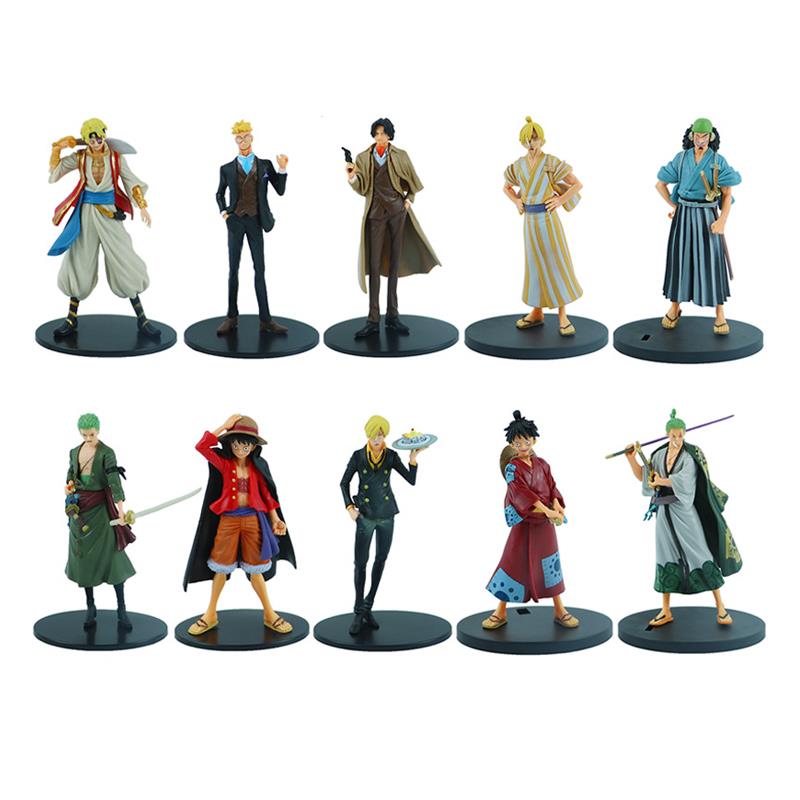 18cm One Piece Anime Figure Pirate Warriors Monkey D Luffy R