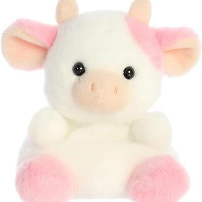 Belle Strawberry Cow palm pals Stuffed Animal Fidget toy奶牛