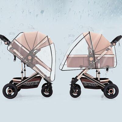 Universal Stroller Rain Cover Baby Car Weather Wind Sun Shie