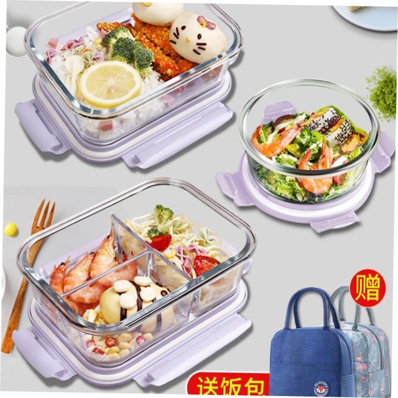 lunch box lunch bag food container Glass heating Bento Boxes