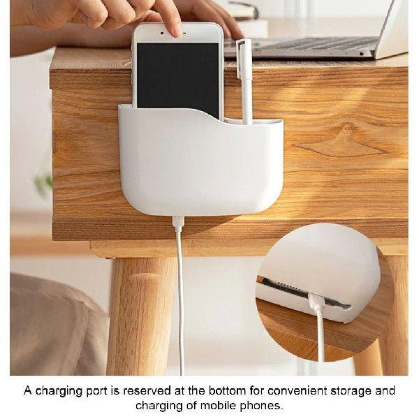 Storage Rack Wall-Mounted Organizer Air Conditioner Plug