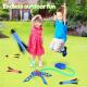 Foot Pump Launcher Kid Pressed Rocket Outdoor Stomp Air