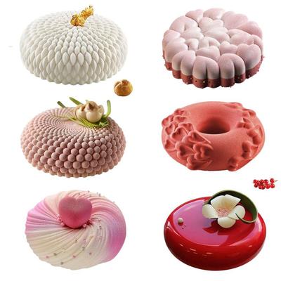 29 Hot Designer Silicone Pastry Mold for Baking Mousse Cake