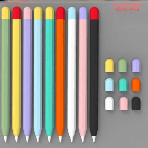 Stylus Cover Silicone Pen Case For Apple Pencil 1 2 Color Ma