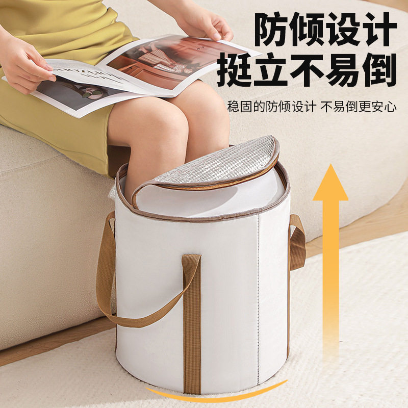 家用泡脚桶折叠便携可收