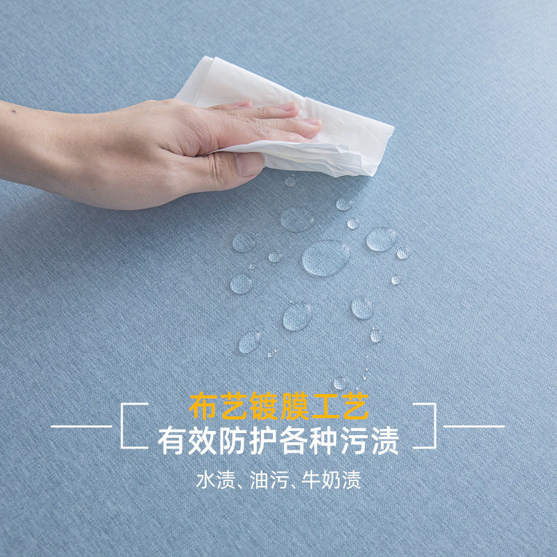 现货纯色高级感轻奢棉麻
