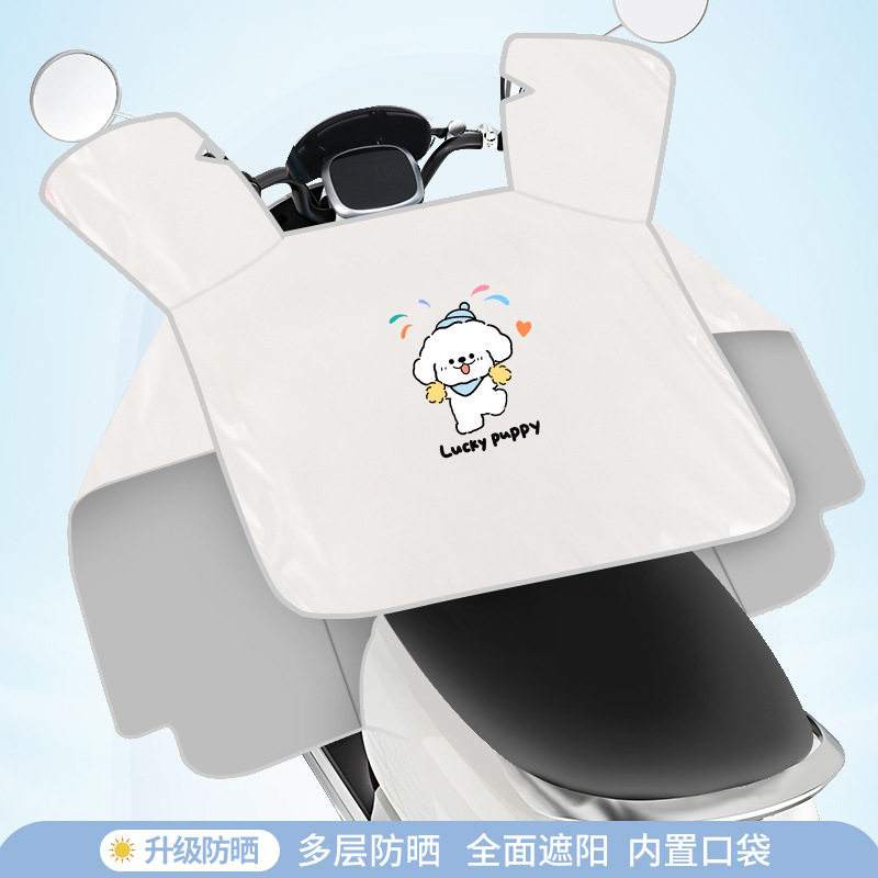 源头工厂坐垫电动车挡风