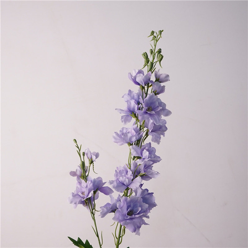 手感保湿飞燕草仿真花新
